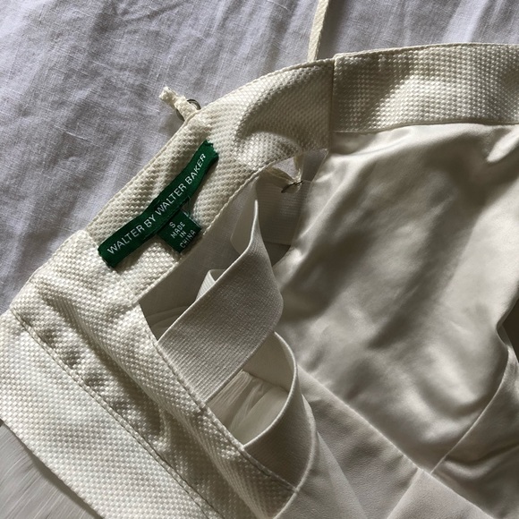 Walter Baker Dress Like New White - Picture 5 of 5